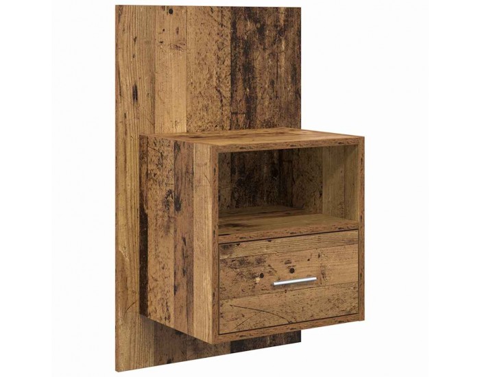 Sonata H Шкаф за легло с чекмедже 2 pcs Старо дърво 48.5 x 32.5 x 80 см