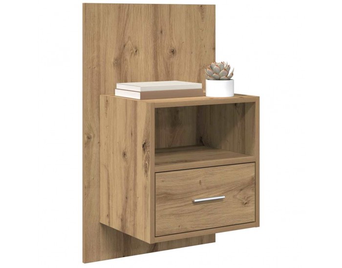 Sonata H Шкаф за легло с чекмедже 2 pcs дъб артизан 48.5 x 32.5 x 80 см