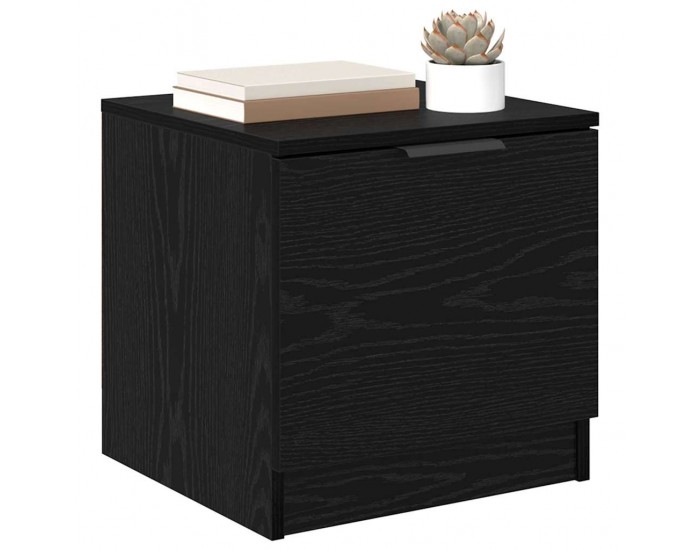 Sonata H Шкаф за легло 2 pcs Черен дъб 40 x 39 x 40 см Инженерно дърво