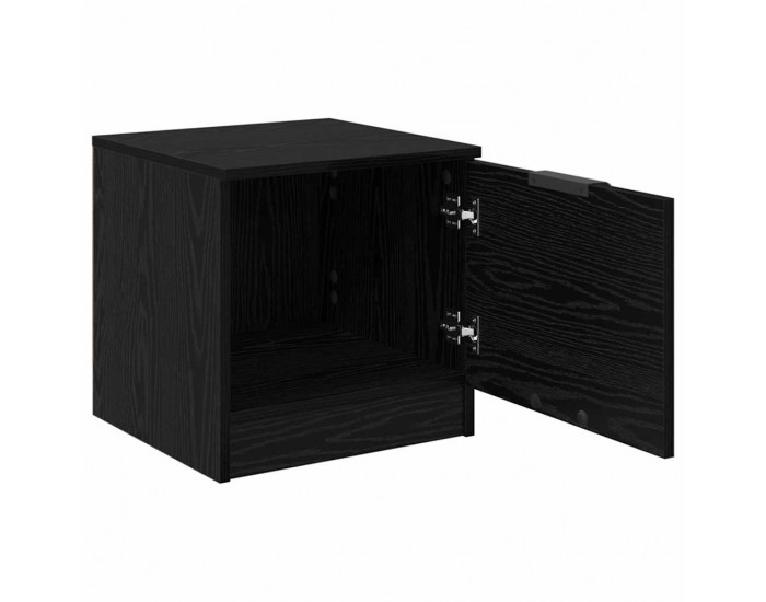Sonata H Шкаф за легло 2 pcs Черен дъб 40 x 39 x 40 см Инженерно дърво