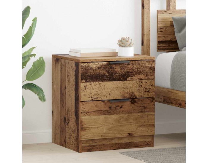 Sonata H Нощен шкаф 2 pcs Старо дърво 45 x 39 x 50 см Инженерно дърво