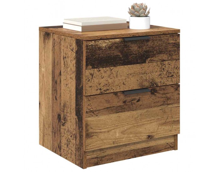 Sonata H Нощен шкаф 2 pcs Старо дърво 45 x 39 x 50 см Инженерно дърво