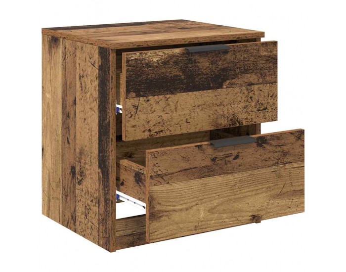 Sonata H Нощен шкаф 2 pcs Старо дърво 45 x 39 x 50 см Инженерно дърво