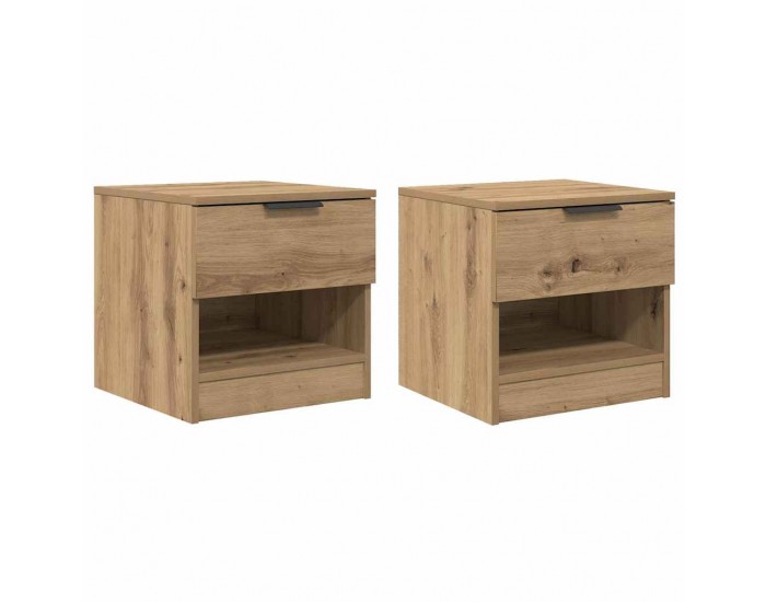 Sonata H Шкаф за легло 2 pcs дъб артизан 40 x 39 x 40 см Инженерно дърво