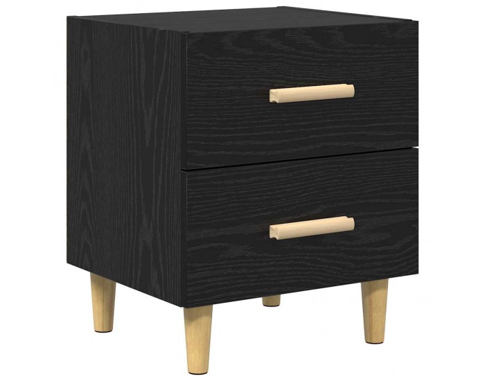 Sonata H Шкаф за легло Черен дъб 40 x 35 x 47.5 см Инженерно дърво