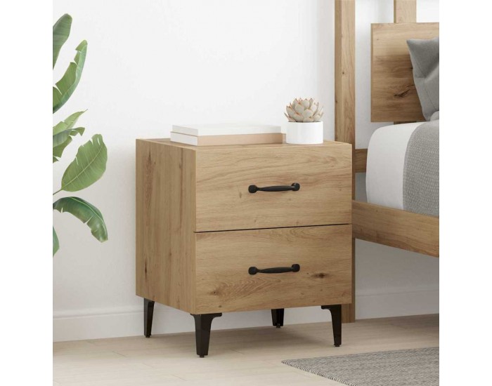 Sonata H Шкаф за легло дъб артизан 40 x 35 x 47.5 см Инженерно дърво