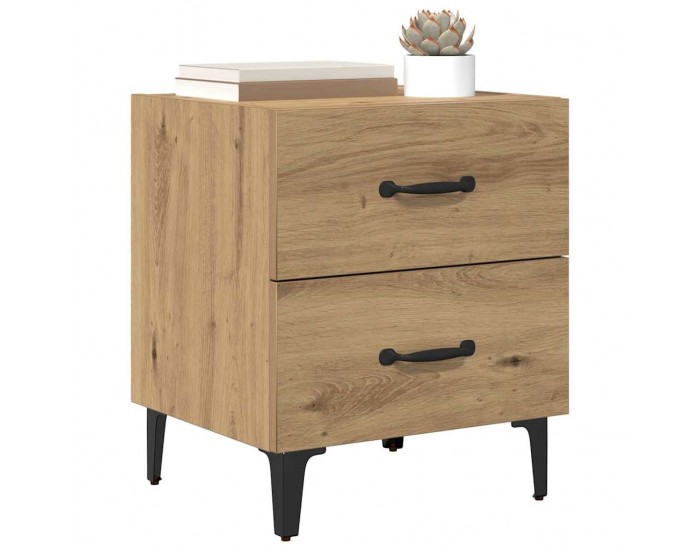 Sonata H Шкаф за легло дъб артизан 40 x 35 x 47.5 см Инженерно дърво