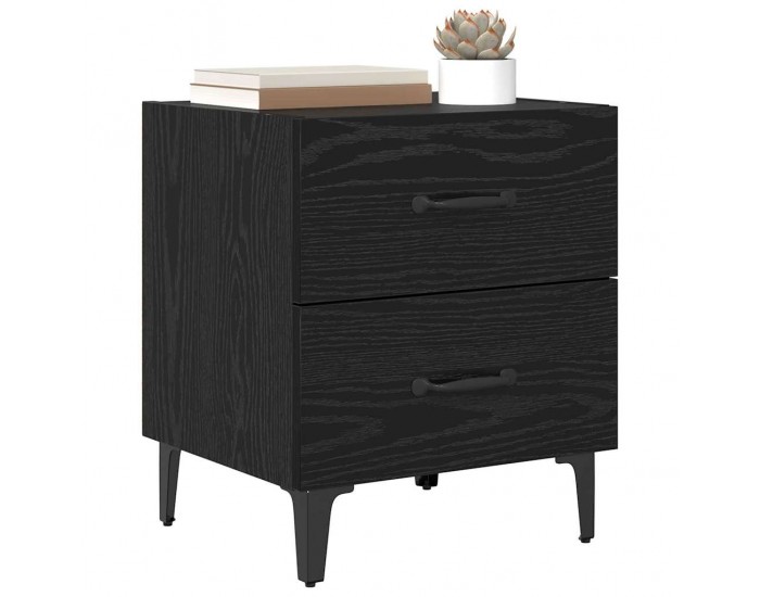 Sonata H Шкаф за легло Черен дъб 40 x 35 x 47.5 см Инженерно дърво Sonata H Шкаф за легло Черен дъб 40 x 35 x 47.5 см Инженерно дърво