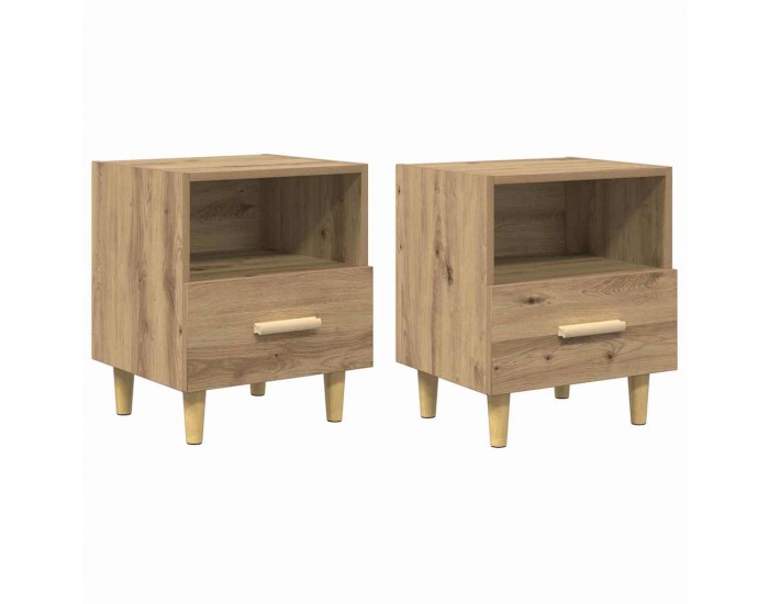 Sonata H Нощен шкаф 2 pcs дъб артизан 40 x 35 x 47.5 см Инженерно дърво Sonata H Нощен шкаф 2 pcs дъб артизан 40 x 35 x 47.5 см Инженерно дърво