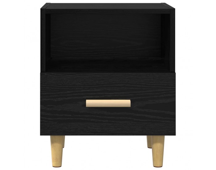 Sonata H Нощен шкаф Черен дъб 40 x 35 x 47.5 см Инженерно дърво