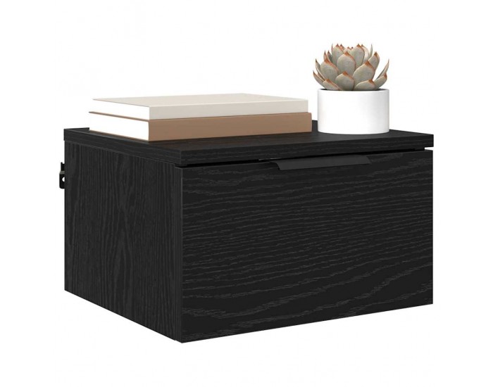 Sonata H Нощен шкаф 2 pcs Черен дъб 34 x 30 x 20 см Инженерно дърво