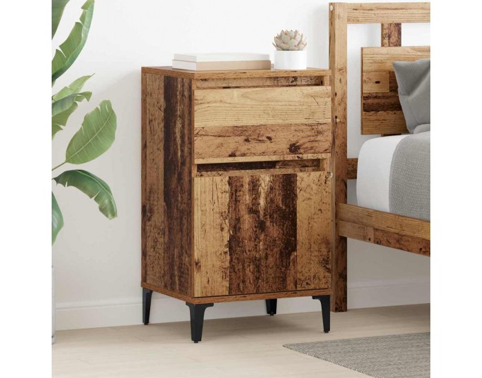 Sonata H Нощен шкаф 2 pcs Старо дърво 40 x 35 x 70 см Инженерно дърво