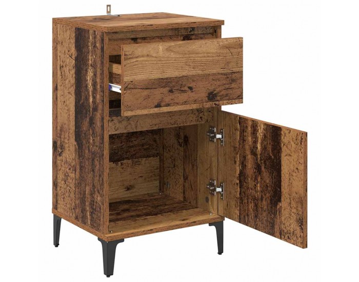 Sonata H Нощен шкаф 2 pcs Старо дърво 40 x 35 x 70 см Инженерно дърво