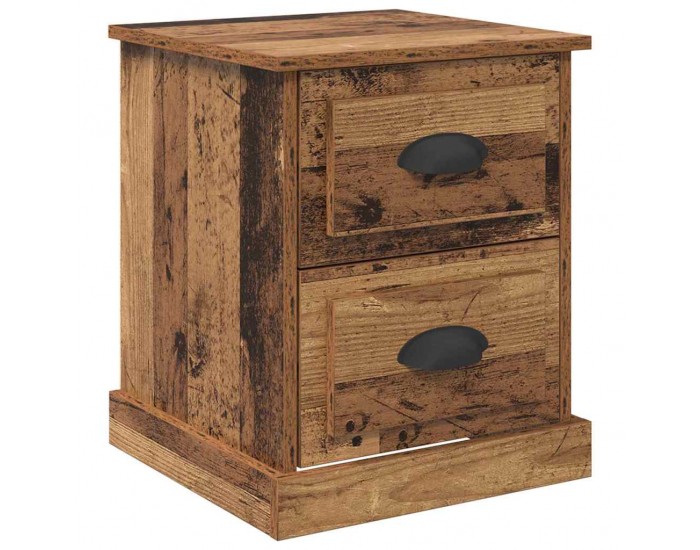 Sonata H Нощен шкаф 2 pcs Старо дърво 39 x 39 x 47.5 см Инженерно дърво