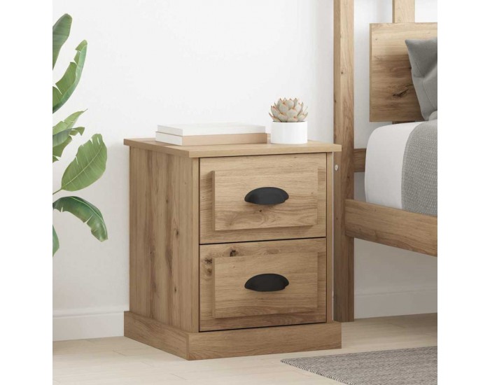 Sonata H Нощен шкаф 2 pcs дъб артизан 39 x 39 x 47.5 см Инженерно дърво