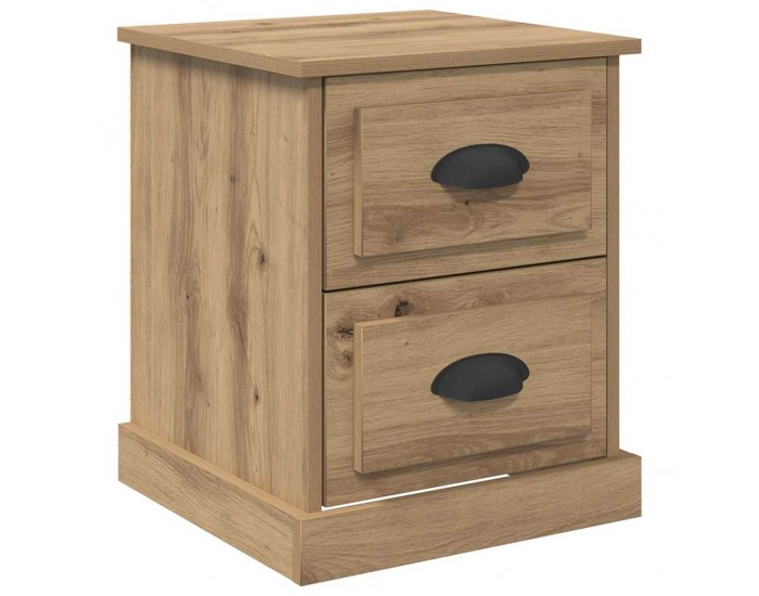 Sonata H Нощен шкаф 2 pcs дъб артизан 39 x 39 x 47.5 см Инженерно дърво