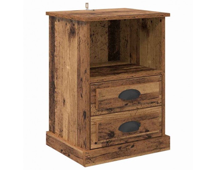 Sonata H Нощен шкаф 2 pcs Старо дърво 43 x 36 x 60 см Инженерно дърво