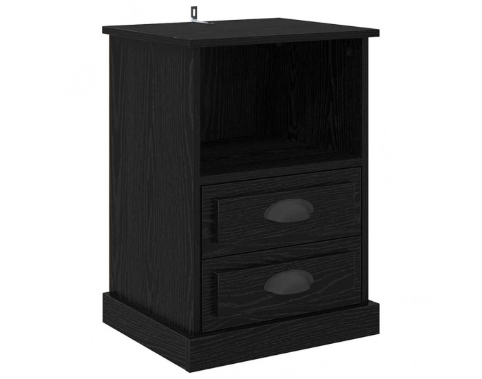 Sonata H Нощен шкаф 2 pcs Черен дъб 43 x 36 x 60 см Инженерно дърво