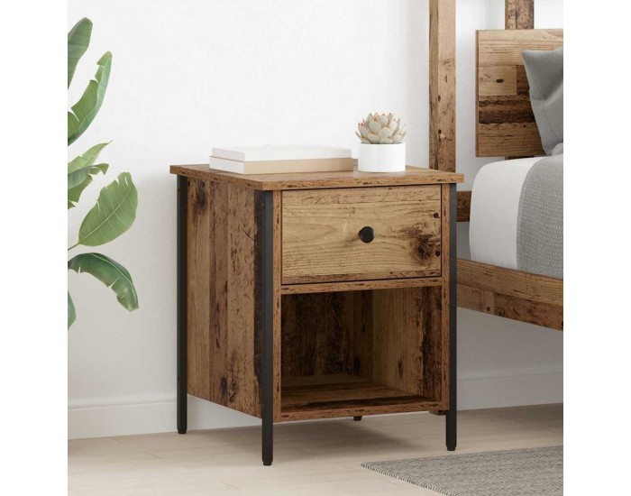 Sonata H Нощен шкаф 2 pcs Старо дърво 40 x 42 x 50 cm Инженерно дърво