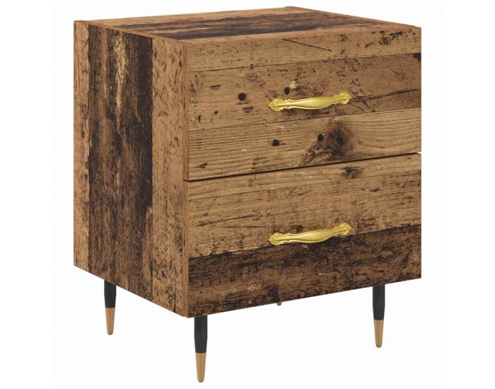 Sonata H Нощен шкаф 2 pcs Старо дърво 40 x 35 x 47.5 см Инженерно дърво