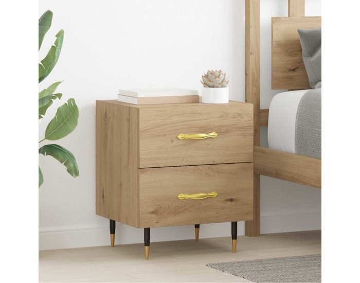 Sonata H Нощен шкаф 2 pcs дъб артизан 40 x 35 x 47.5 см Инженерно дърво