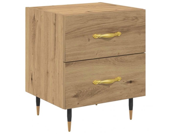 Sonata H Нощен шкаф 2 pcs дъб артизан 40 x 35 x 47.5 см Инженерно дърво