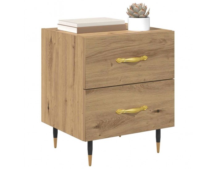 Sonata H Нощен шкаф 2 pcs дъб артизан 40 x 35 x 47.5 см Инженерно дърво