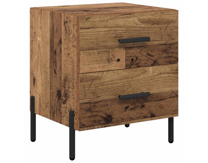 Sonata H Нощен шкаф Старо дърво 40 x 35 x 47.5 см Инженерно дърво