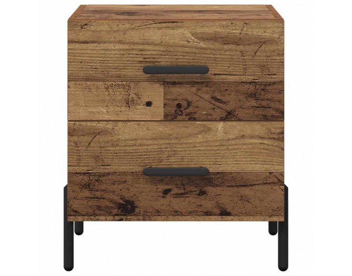 Sonata H Нощен шкаф Старо дърво 40 x 35 x 47.5 см Инженерно дърво