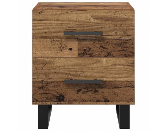 Sonata H Нощен шкаф Старо дърво 40 x 35 x 47.5 см Инженерно дърво