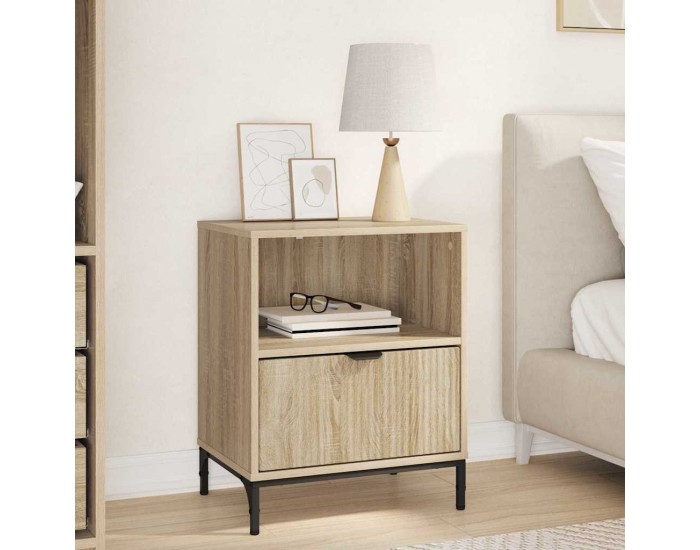 Sonata H Нощно шкафче дъб сонома 49 x 36 x 61 см Инженерно дърво