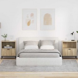 Sonata H Нощни маси 2 pcs дъб сонома 49 x 36 x 61 см Инженерно дърво - Нощни шкафчета
