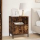 Sonata H Нощно шкафче Опушен дъб 49 x 36 x 61 см Инженерно дърво