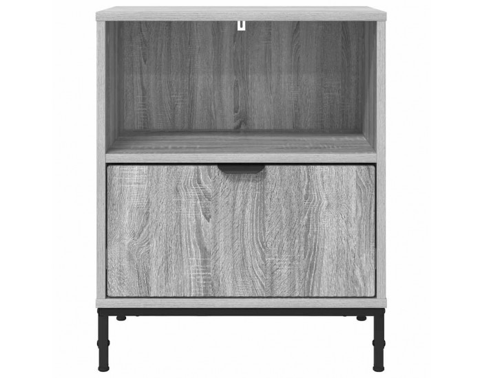 Sonata H Нощни маси 2 pcs Сив сонома 49 x 36 x 61 см Инженерно дърво