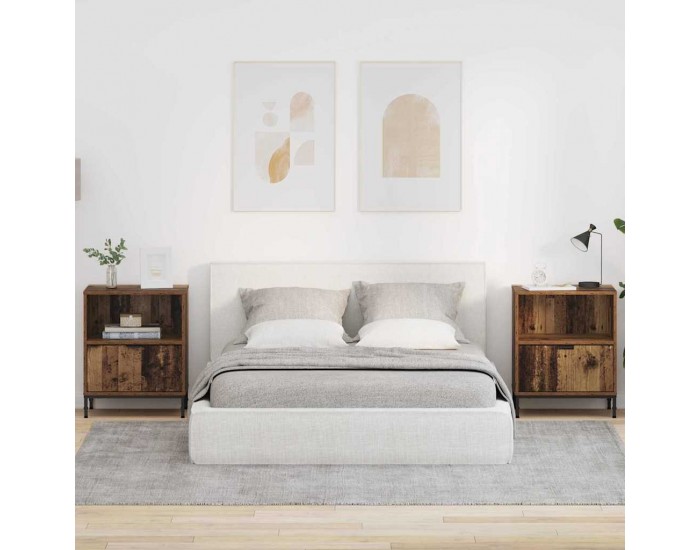 Sonata H Нощни маси 2 pcs Старо дърво 49 x 36 x 61 см Инженерно дърво