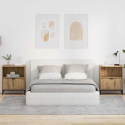 Sonata H Нощни маси 2 pcs дъб артизан 49 x 36 x 61 см Инженерно дърво - 
