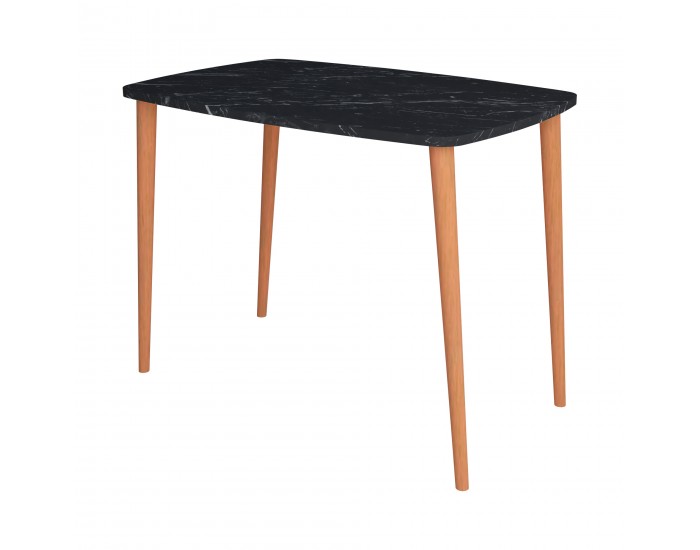 Бюро Kongsberg 70x90x60cm мрамор, черно []