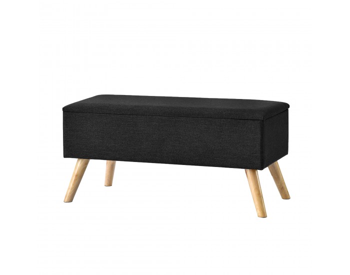 Ракла за седалка Salford 79x39,5x39,5 см черна []