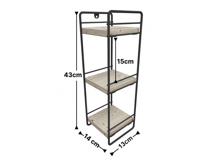 Рафт за маса Pargas 43x14x13 см []