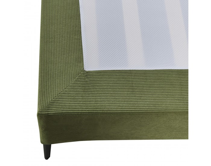 Двойно легло Lilla Cord 180x200 cm Green []