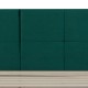 Тапицирано легло Porvoo кадифе 160x200 см тъмно зелено []