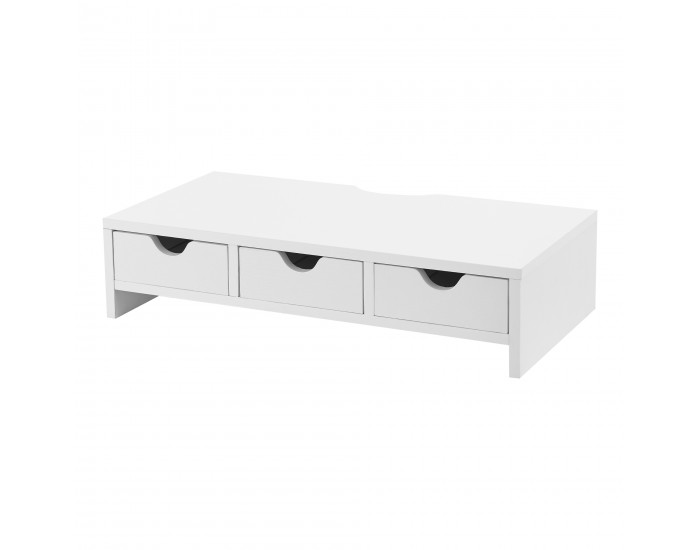 Стойка за монитор Ruovesi 12x51x25cm бяла []