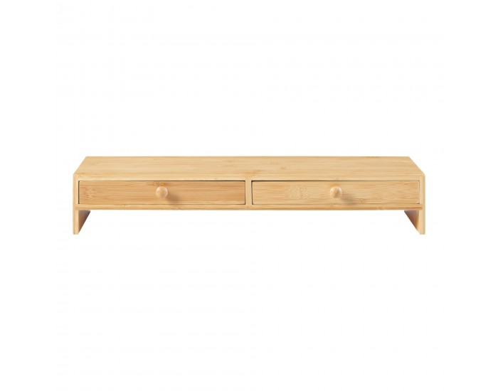 Стойка за монитор Hallstahammar 56x18x9.5 cm бамбук []