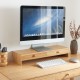 Стойка за монитор Hallstahammar 56x18x9.5 cm бамбук []