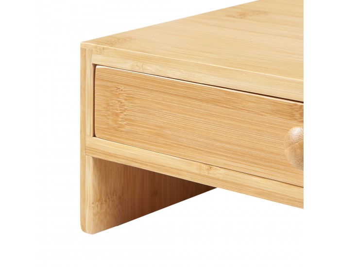 Стойка за монитор Hallstahammar 56x18x9.5 cm бамбук []
