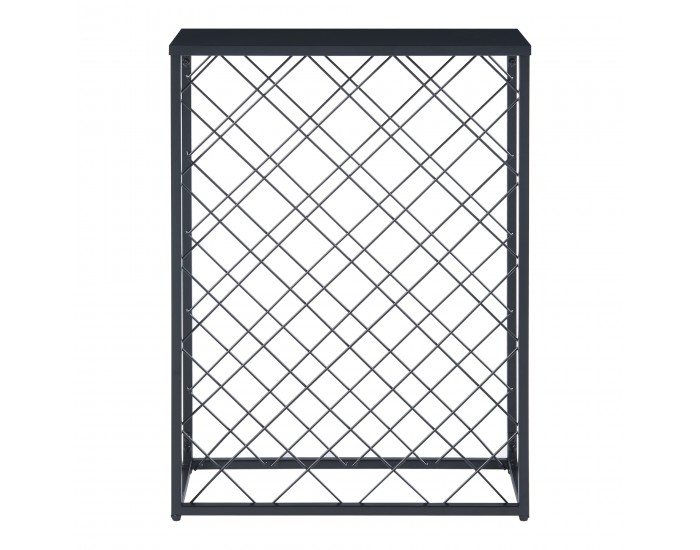 Поставка за вино Taivassalo за 25 бутилки черно []