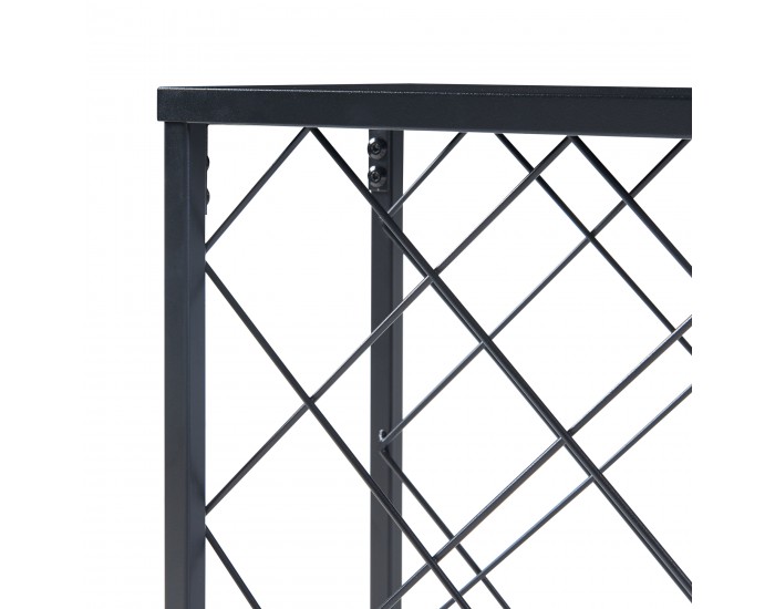 Поставка за вино Taivassalo за 25 бутилки черно []