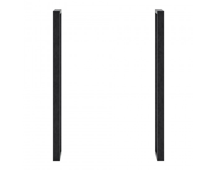 Рамка за маса Kauniainen комплект от 2 стоманени 87x27 см []