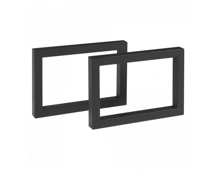 Комплект рамка за маса от 2 Lunderskov 35x50cm черен []