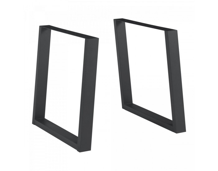 Комплект рамки за маса от 2 Lülsfeld 72x75cm черен []